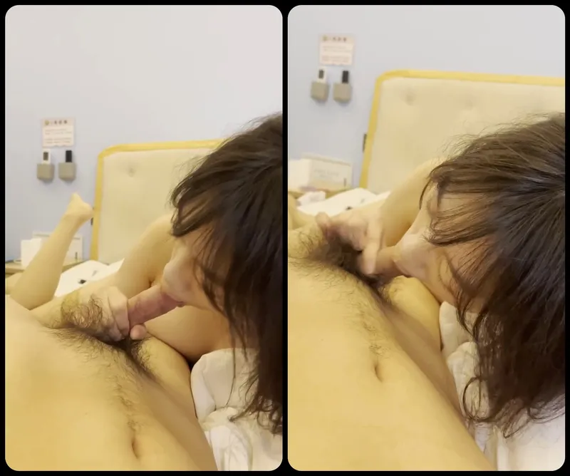 Em ghệ ngoan mút láp cu bự của anh